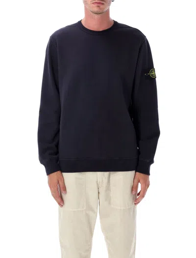 STONE ISLAND STONE ISLAND BRUSHED ORGANIC COTTON SWEATSHIRT