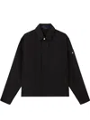 Stone Island Bull Denim-tc Jacket In Black