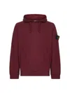 Stone Island Hoodie With Kangaroo Pocket In Brown
