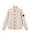 Stone Island Button-fastening Patch-pocket Cardigan In Neutral