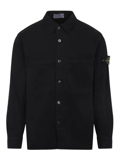 STONE ISLAND COTTON SHIRT