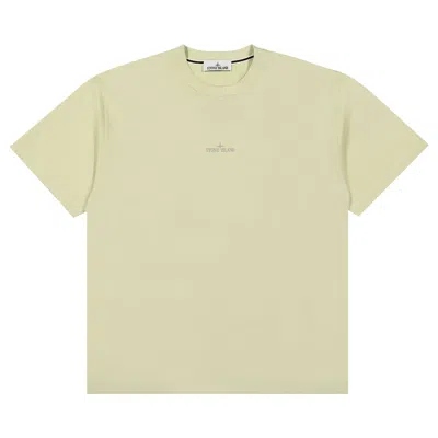 Pre-owned Stone Island Camo One Print T-shirts 'pistachio' | Green | Men's Size L