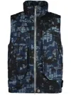 Stone Island Men's Padded Bodywarmer | Size 2xl | 8115g13e2 Color V0046 In Blue