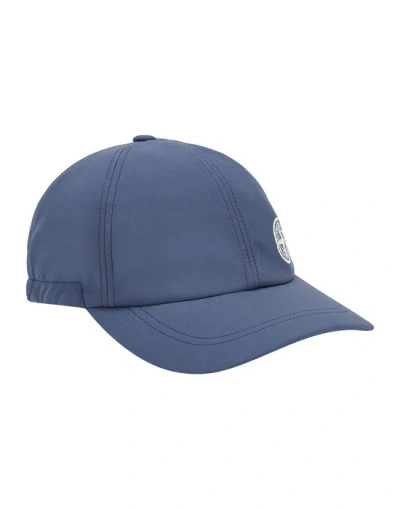 Stone Island Cap Blue Polyester, Elastane