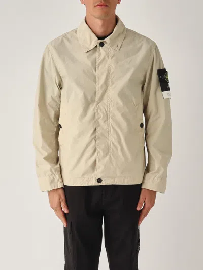 Stone Island Capospalla Jacket In Gray