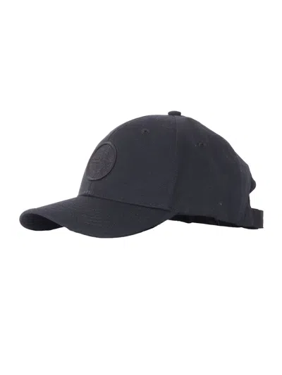 Stone Island Kids'  Cappello In Black