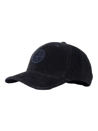 Stone Island Kids'  Cappello In Blue