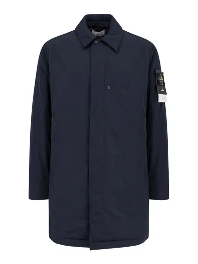 STONE ISLAND CAPPOTTO IN NYLON IMBOTTITO