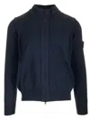 Stone Island 5100044 Light Rws Geelong Wool In Blue