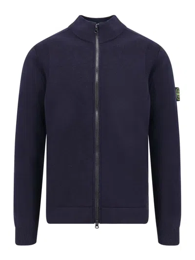 STONE ISLAND CÁRDIGAN - AZUL