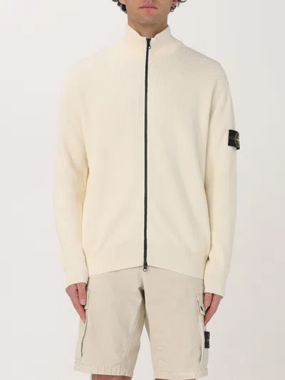 STONE ISLAND CARDIGAN STONE ISLAND MEN COLOR WHITE,G49871001