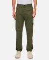 Stone Island Pants In Green Cotton In Green