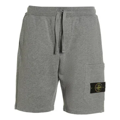 Stone Island Cargo Bermuda Short 'melange Grey'