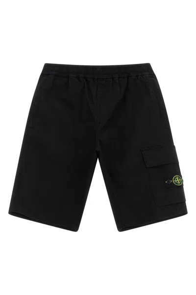 STONE ISLAND CARGO BERMUDA SHORTS