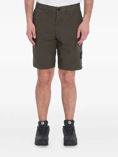 STONE ISLAND CARGO BERMUDA SHORTS
