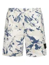 Stone Island L100004 Scan Camo On Stretch Ripstop-ovd In Neutrals