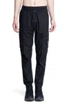 Stone Island Compass-patch Cargo Trousers In Black