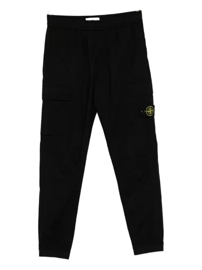 Stone Island Cargo Classic Trousers In Black