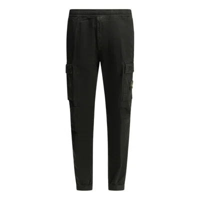 Stone Island Cargo Jogger Pants 'black'