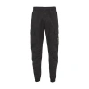 Stone Island Cargo Utility Trousers Elastic Waistband In Black