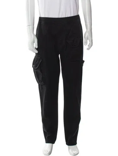 Pre-owned Stone Island Cargo Pants In Black