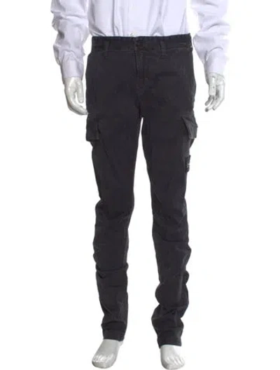 Pre-owned Stone Island Cargo Pants In Black
