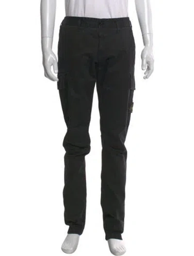 Pre-owned Stone Island Cargo Pants In Black