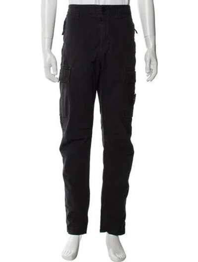 Pre-owned Stone Island Cargo Pants In Black
