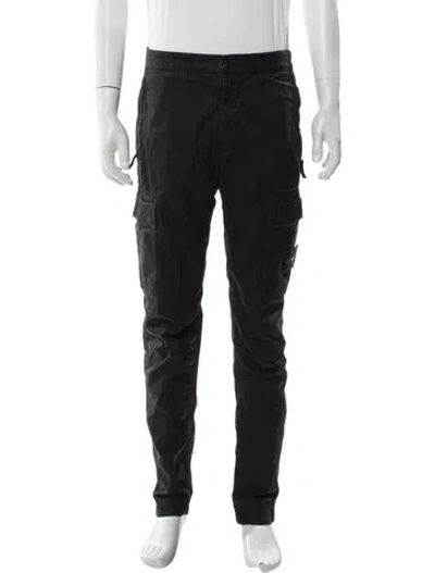 Pre-owned Stone Island Cargo Pants In Black