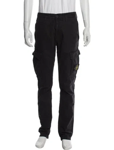 Pre-owned Stone Island Cargo Pants In Black