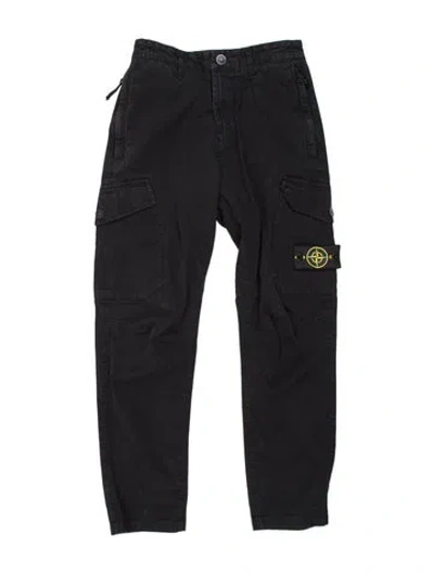 Pre-owned Stone Island Cargo Pants In Black