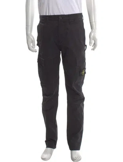 Pre-owned Stone Island Cargo Pants In Black