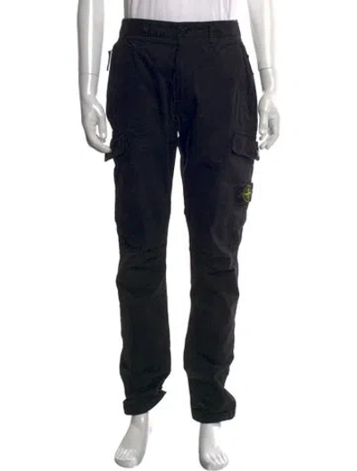 Pre-owned Stone Island Cargo Pants In Black