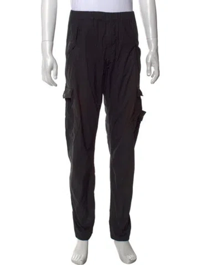 Pre-owned Stone Island Cargo Pants In Black