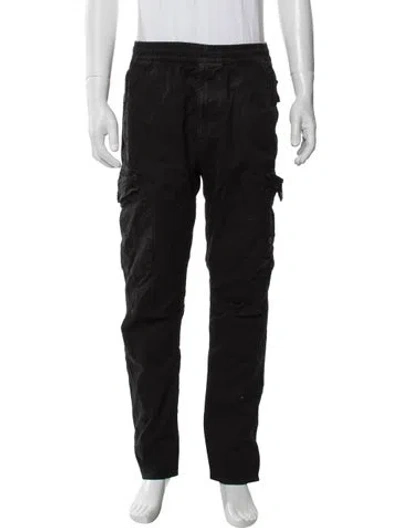 Pre-owned Stone Island Cargo Pants In Black