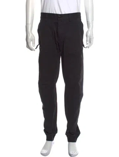 Pre-owned Stone Island Cargo Pants In Black