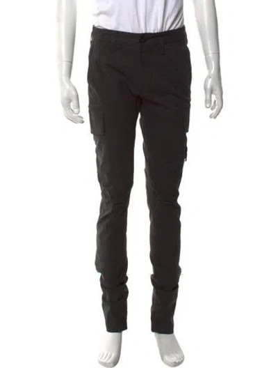 Pre-owned Stone Island Cargo Pants In Black