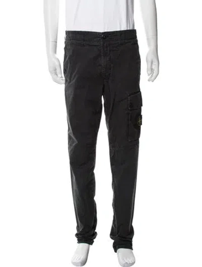 Pre-owned Stone Island Cargo Pants In Black