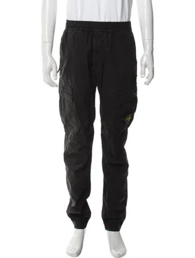 Pre-owned Stone Island Cargo Pants In Black