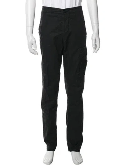 Pre-owned Stone Island Cargo Pants In Black