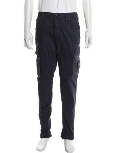 Pre-owned Stone Island Cargo Pants In Blue