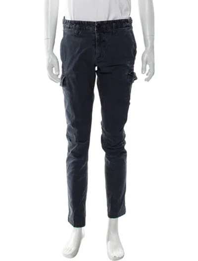 Pre-owned Stone Island Cargo Pants In Blue