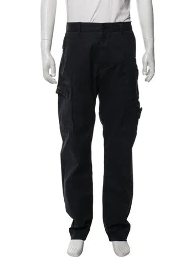 Pre-owned Stone Island Cargo Pants In Blue