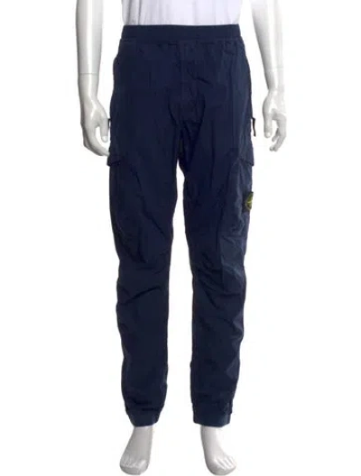 Pre-owned Stone Island Cargo Pants In Blue