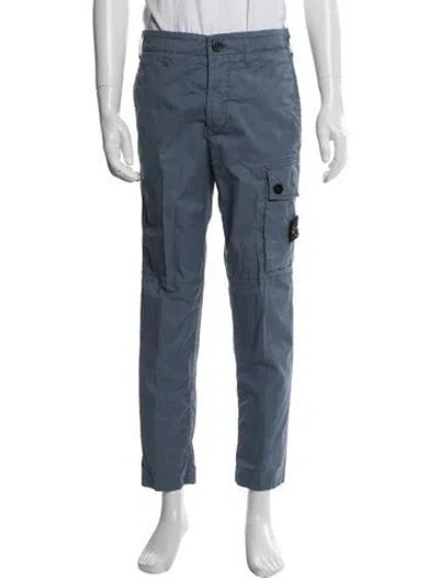 Pre-owned Stone Island Cargo Pants In Blue