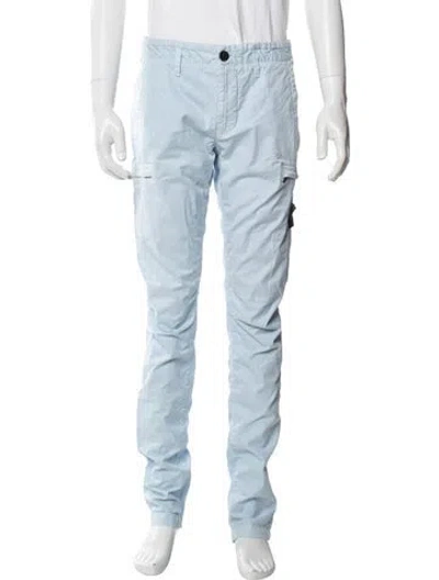 Pre-owned Stone Island Cargo Pants In Blue