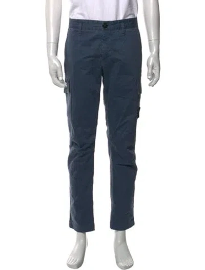 Pre-owned Stone Island Cargo Pants In Blue