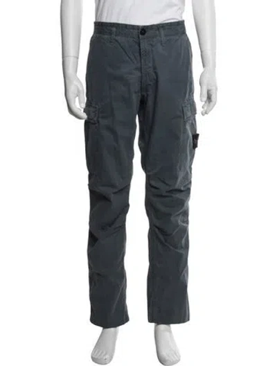 Pre-owned Stone Island Cargo Pants In Blue