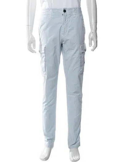 Pre-owned Stone Island Cargo Pants In Blue