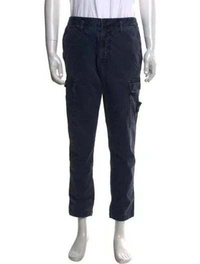 Pre-owned Stone Island Cargo Pants In Blue